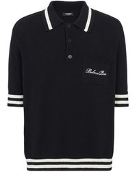 Balmain - Polo Punto Logo - Lyst