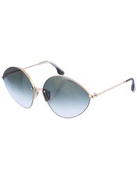 Victoria Beckham - Occhiali da sole con montatura in metallo - Lyst