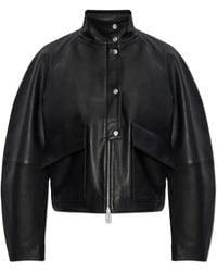 By Malene Birger - Jassen ,Zwart ,Leer Suzanne Leren Jas - Lyst