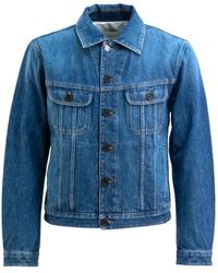 Givenchy - Jassen ,Blauw ,Denim Jacket Van Denim - Lyst