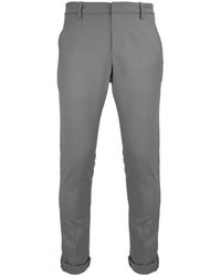 Dondup - Hose aus wollmischung mit knopfleiste - Lyst