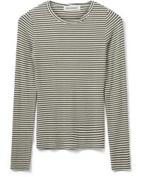 Sofie Schnoor - Gestreept T-Shirt Met Lange Mouwen - Lyst