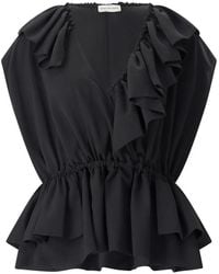 Dries Van Noten - Overhemden ,Zwart ,Blouses - Lyst