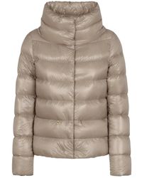 Herno - Monogram Detail Jassen - Lyst