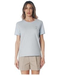 Dondup - Regular-Fit T-Shirt Met Ronde Hals - Lyst