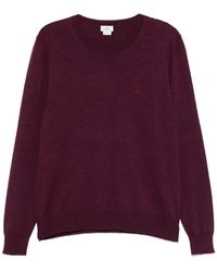 Etro - Wollen Trui Met Geborduurd Monogram - Lyst