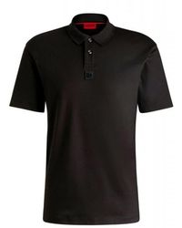 HUGO - Tops ,Zwart ,Katoen Deabono D Polo - Lyst