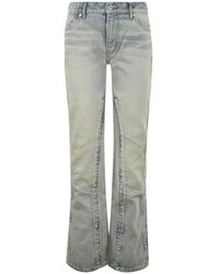 Y. Project - Schmale hook and eye jeans - Lyst