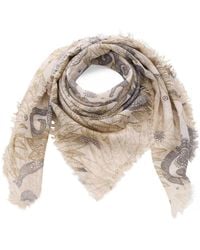 Hemisphere - Accessoires ,Kasjmier Vierkante Kasjmier Sjaal - Lyst