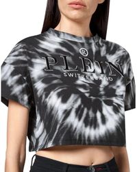 Philipp Plein - Donna t-shirt crop wtk2310 - Lyst