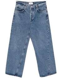 Agolde - Jeans ,Blauw ,Katoen Twist Low Slung Baggy Jeans - Lyst