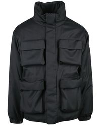 AFTER LABEL - Jassen ,Zwart ,Wol Adamello Coat - Lyst