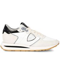 Philippe Model - Schoenen ,Wit ,Katoen Sneakers Tropez Haute Running - Lyst
