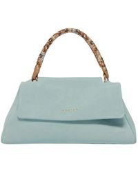 Orciani - Borsa Sveva Longuette Peach Flowers - Lyst