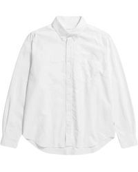 Norse Projects - Overhemden ,Wit ,Katoen Standard Oxford Bd Shirt - Lyst