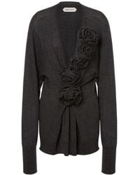 Alberta Ferretti - V-Neck Knitwear - Lyst