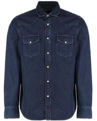 Moorer - Denim Shirts - Lyst