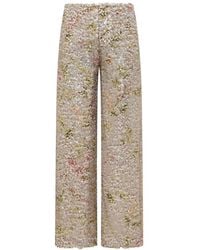 Alberta Ferretti - Wide Trousers - Lyst