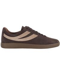 Superga - 1960 Capri Zwart Wit Suède Sneakers - Lyst