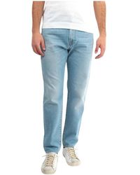 Roy Rogers - Blaue jeans karotten-passform dapper peter - Lyst