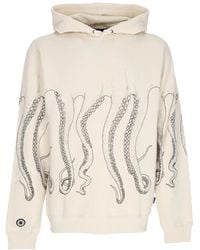 Octopus - Outline hoodie schwarz/staubiges weiß streetwear - Lyst