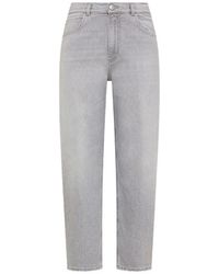 Seventy - Cropped Jeans - Lyst