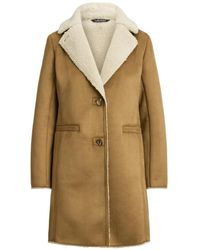 Ralph Lauren - Lauren Coats Camel - Lyst