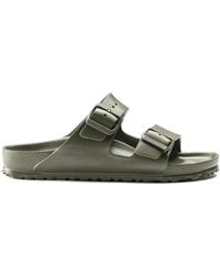 Birkenstock - Sandales Khaki Arizona Eva - Lyst