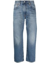 Levi's - 551z straight-leg crop jeans - Lyst