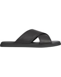 Calvin Klein - Flat sandals - Lyst