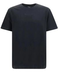 Balmain - Los T-Shirt Met Korte Mouwen - Lyst
