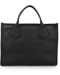 Lancel - Schwarze tote tasche - Lyst