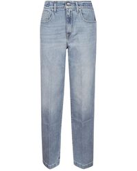 Hand Picked - Medium high waist denim jeans - Lyst
