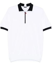 Kiton - Tops ,Wit ,Stijlvolle T-Shirts En Polos - Lyst