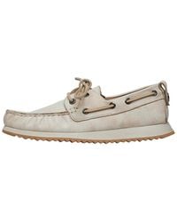 Voile Blanche - Mocassini in suede hull 02 man - Lyst