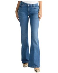 Liu Jo - Jeans ,Blauw ,Katoen Flared Perfect Beat Jeans - Lyst