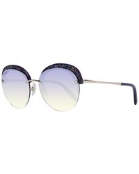 Swarovski - Stilvolle lila sonnenbrille für frauen - Lyst