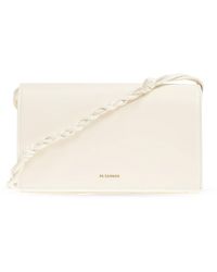 Jil Sander - Accessoires ,Leer Tangle Wallet With Strap - Lyst