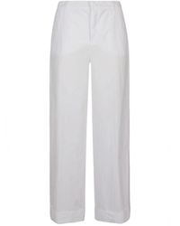Malo - Straight Trousers - Lyst