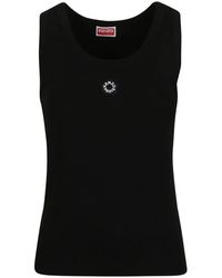 KENZO - Sleeveless Tops - Lyst