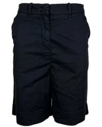 Bomboogie - Zwarte Chino Bermuda Shorts - Lyst