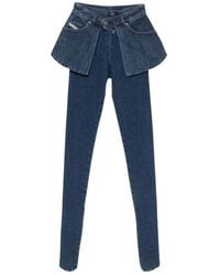 DIESEL - Skinny Fit Jeans - Lyst