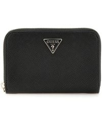 Guess - Accessoires ,Zwart ,Stijlvolle Portemonnee En Kaarthouder Set - Lyst