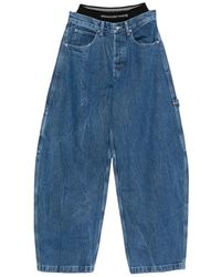 Alexander Wang - Cotton Mid-Rise Jeans - Lyst