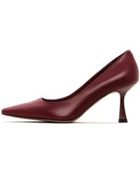 CESARE GASPARI - Schoenen ,Rood ,Leer Klassieke Leren Pumps - Lyst