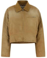 JW Anderson - Kameel Gewatteerde Jas Voor Mannen - Lyst