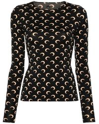 Marine Serre - T-shirt - Lyst