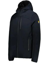 Ciesse Piumini - Fitness ,Blauw ,Waterdichte Softshell Jas Met Capuchon - Lyst
