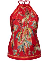 Etro - Tops ,Rood ,Blouses - Lyst