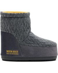 Moon Boot - Knit Ankle Boots - Lyst